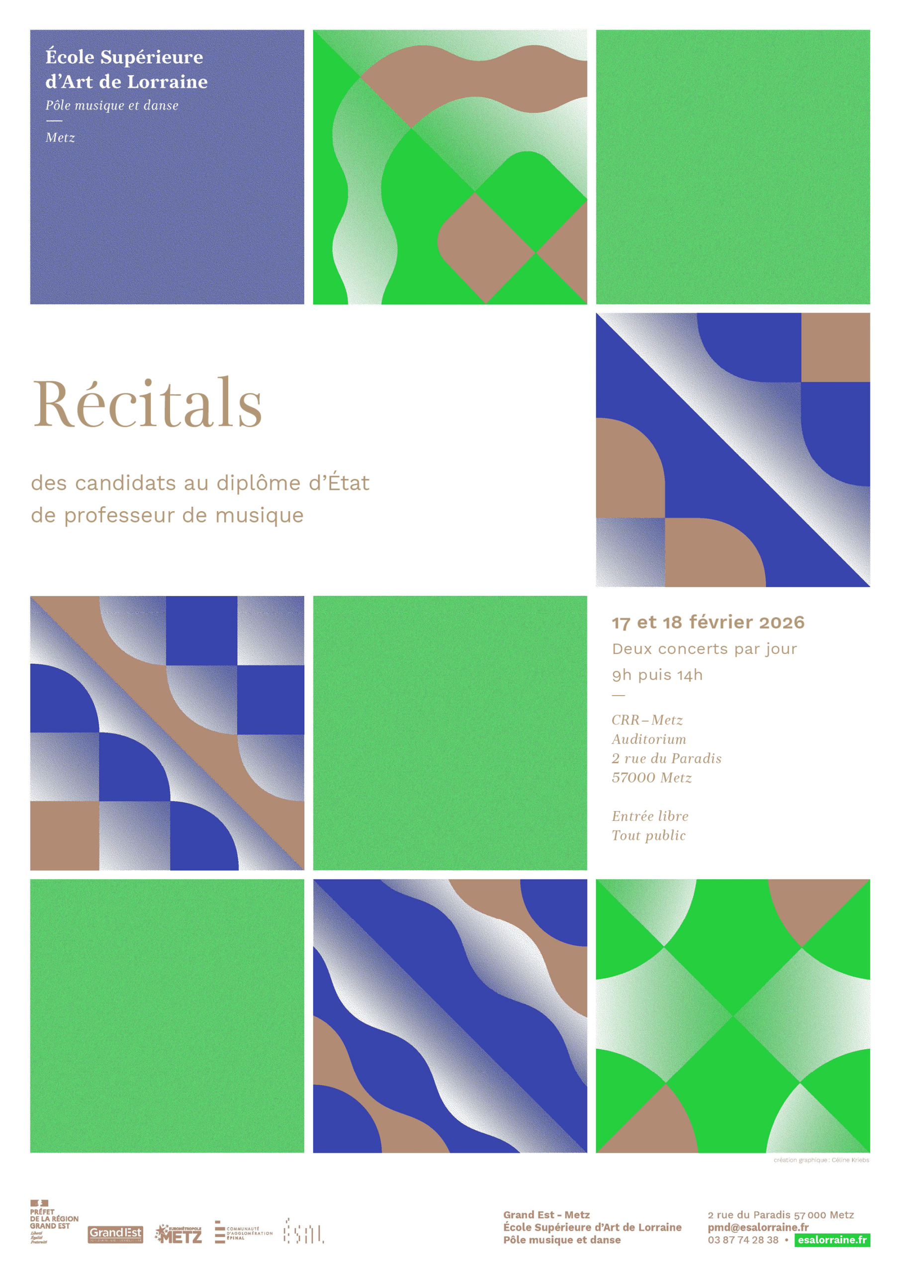 affiche recitals 2026
